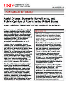 Surveillance / Crime prevention / Law enforcement / Unmanned aerial vehicle / Workplace surveillance / Drone / Internet privacy / National Security Agency / Central Intelligence Agency / National security / Security / Espionage