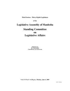 Tom Nevakshonoff / John Loewen / Manitoba Liberal Party candidates /  2007 Manitoba provincial election / Crocus