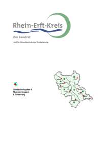 Amt für Umweltschutz und Kreisplanung  Landschaftsplan 8