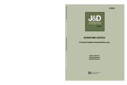 Surveying Justice: A Guidance Note