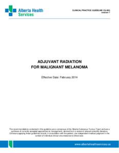 Clinical Practice Guideline