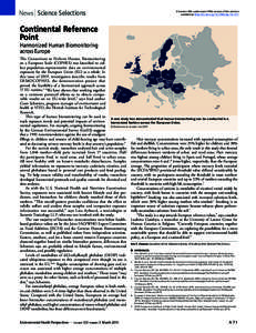 News | Science Selections  A Section 508–conformant HTML version of this article is available at http://dx.doi.org[removed]ehp.123-A71.  Continental Reference