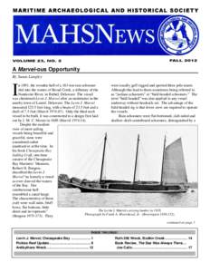 Chesapeake Bay / Levin / Geography of the United States / Water / Transport / Maritime archaeology / Underwater archaeology / Schooner