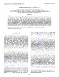 The Astrophysical Journal, 701:1357–1366, 2009 August 20  Cdoi:637X
