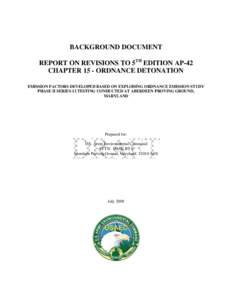 Smog / Air dispersion modeling / United States Environmental Protection Agency / Pollutants / AP 42 Compilation of Air Pollutant Emission Factors / Clean Air Act / California Air Resources Board / Emission intensity / Title 40 of the Code of Federal Regulations / Air pollution / Pollution / Atmosphere