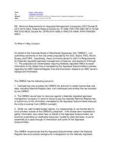 Economic appraisal / Federal Deposit Insurance Corporation / Business / Government / Money / Mortgage / Bank regulation in the United States / Real estate appraisal