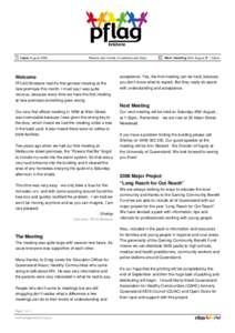 NEWSLETTER Volume 10 - AUGUST2006.pub