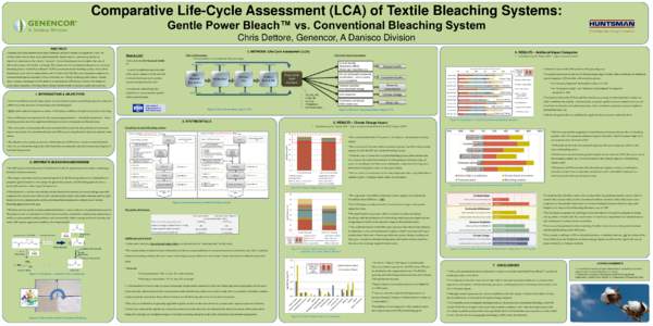 Comparative Life-Cycle Assessment (LCA) of Textile Bleaching Systems: Gentle Power Bleach™ vs. Conventional Bleaching System Chris Dettore, Genencor, A Danisco Division ABSTRACT 3. METHODS: Life-Cycle Assessment (LCA)