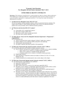 Microsoft Word - consumer_guaranty_contracts_faqs.doc