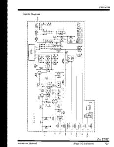 VXR-5000 UHF Repeater Manual Chapter 7G PA Unit