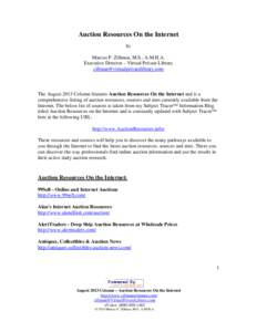 July 2013 Zillman Column - HealthcareBots and Subject Directories Subject Directories
