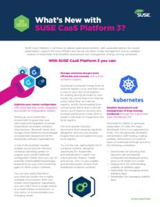 Cloud computing / Computing / Free software / Cloud infrastructure / Web services / Kubernetes / SUSE Linux / Google Cloud Platform / OpenStack / SUSE / Red Hat software / Container Linux by CoreOS