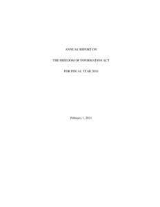 Information / Ethics / Right to Information Act / Public records / United States Department of Justice v. Reporters Committee for Freedom of the Press / Freedom of information in the United States / Freedom of information legislation / Law / Freedom of Information Act