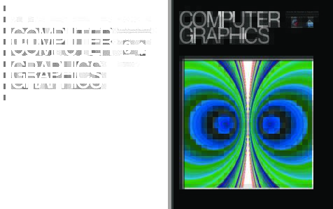 COMPUTER GRAPHICS Volume 38 Number 3 August 2004 A publication of ACM SIGGRAPH