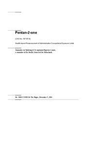 Industrial hygiene / Ketones / Safety / Toxicology / Health sciences / Threshold limit value / Occupational hygiene / Acetone / 2-Pentanone / Chemistry / Health / Occupational safety and health