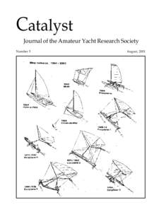 Catalyst  Journal of the Amateur Yacht Research Society Number 5