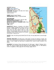 ACTIVITY: Bathing CASE: GSAF[removed]DATE: Sunday April 17, 1949