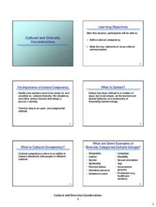 Human communication / Interculturalism / Cultural competence / Cultural geography / Cross-cultural communication / Cross-cultural / Culture / Cultural diversity / Diversity / Cultural studies / Sociology of culture / Identity politics