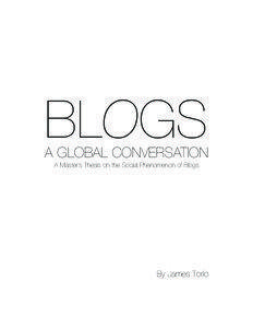 BLOGS  A GLOBAL CONVERSATION