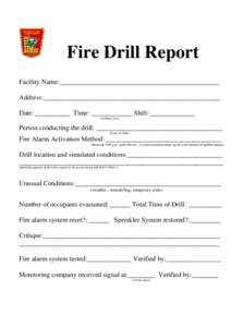 Microsoft Word - Fire Drill Report Form13.doc - pdfMachine from Broadgun Software, http://pdfmachine.com, a great PDF writer utility!