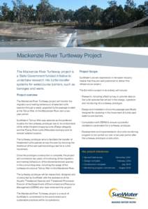 Mackenzie River Turtleway Project (Fact Sheet)