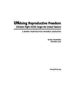 Feminism / Health / Sexual health / Social philosophy / Public health / Reproductive health / International Conference on Population and Development / Non-governmental organization / Human rights / Reproductive rights / Abortion / Population