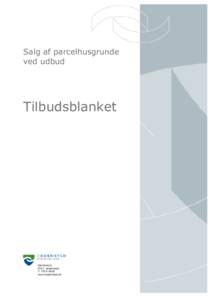 Microsoft Word - Tilbudsblanket - udbudsblanket.DOC