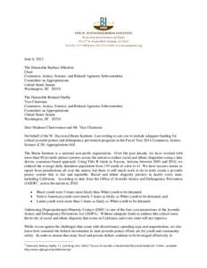 Law / Office of Juvenile Justice and Delinquency Prevention / Juvenile delinquency / Department of Juvenile Justice / Crime / Juvenile court / Youth incarceration in the United States / Juvenile delinquency in the United States / Criminology / Juvenile Justice and Delinquency Prevention Act / Law enforcement