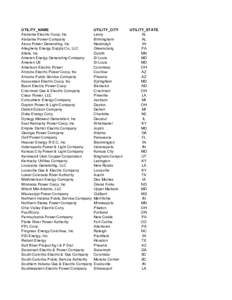 Georgia Power / Ameren / Kansas City Power and Light Company / FirstEnergy / Westar Energy / Electricity distribution companies by country / Exelon / Energy in the United States / Louisville Gas & Electric / Basin Electric Power Cooperative