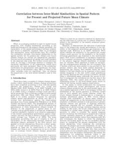 Covariance and correlation / Statistical dependence / Regression analysis / Global climate model / Correlation and dependence / Climate / Intergovernmental Panel on Climate Change / G factor / Linear regression / Statistics / Econometrics / Global warming