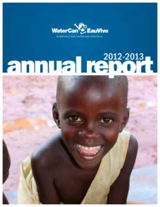CELEBRATING 25 YEARS TOWARDS CLEAN WATER FOR ALL  annual report  LEADERSHIP