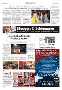 RAVENSBURG  Schwäbische Zeitung Donnerstag, 8. Dezember 2011