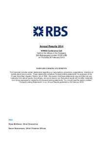 Royal Bank of Scotland Group / Economy of the United Kingdom