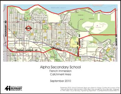 Squint Lake / Cleveland Public Parks District / School District 41 Burnaby / Lochdale /  British Columbia / Brentwood Park