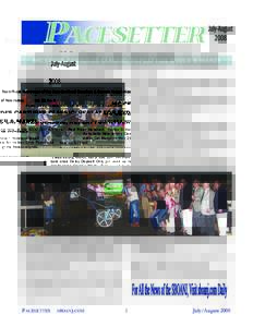 The Official Newsletter of the Standardbred Breeders & Owners Association of New Jersey  Vol. 32, No. 4 Representing owners, breeders, drivers, trainers & caretakers