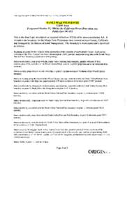 Final Legal Description for Manly Peak Wilderness: June 17, 2005; CACA No[removed]MANLY PEAK WILDERNESS 12,889 Acres Designated October 31,1994 by the California Desert Protection Act, Public Law[removed]