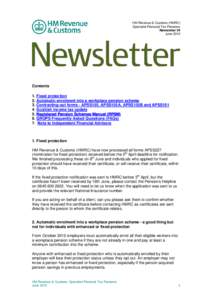 Pension Schemes Newsletter 44