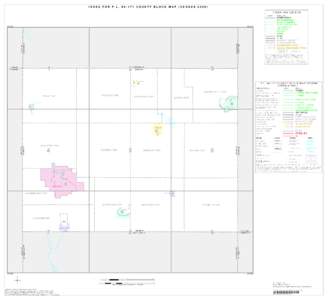 INDEX FOR P.L[removed]COUNTY BLOCK MAP (CENSUS[removed]INDEX MAP LEGEND SYMBOL NAME STYLE