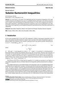 Anal. Geom. Metr. Spaces 2015; 3:157–166  Research Article Open Access