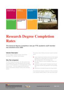 Association of Commonwealth Universities / Titles / Doctorate / Performance Based Research Fund / Full-time equivalent / Education in Finland / University of Auckland / Graduate school / Professor / Education / Academia / Knowledge