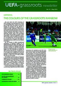 grassroots newsletter No. 15 | May 2014 Editorial  IN THIS ISSUE