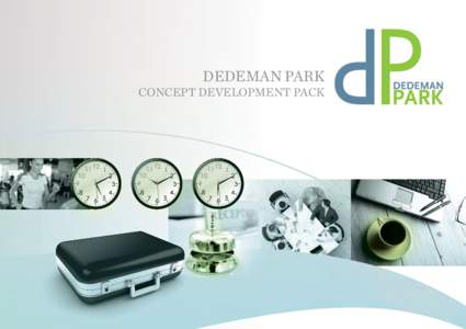 DEDEMAN PARK  CONCEPT DEVELOPMENT PACK CONTENT