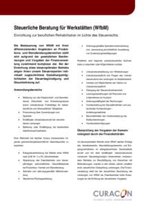 Microsoft Word - Produktblatt_Steuerliche Beratung WfbM.docx