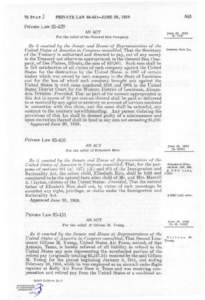 72 S T A T . ]  PRIVATE LAW[removed]JUNE 20, 1958 A43