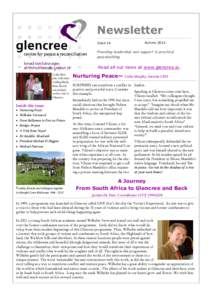 Newsletter ISSUE 14 AUTUMNProviding leadership and support in practical