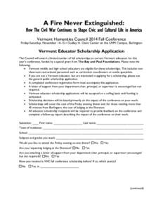 Microsoft Word - VHC2014Fall ConfScholAppTEACHER.doc