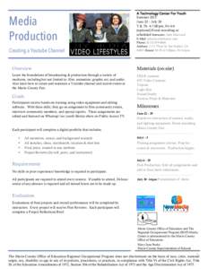 Microsoft Word - Media_Production_Summer_2014.docx