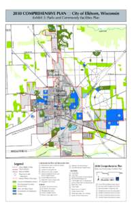 2030 COMPREHENSIVE PLAN  City of Elkhorn, Wisconsin Exhibit 3: Parks and Community Facilities Plan oster Rd