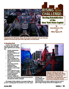Rising to the Challenge: Roofing Rehabilitation of the New York State Capitol