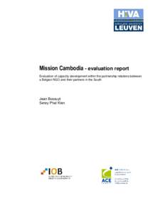 Evaluation report Cambodia final 12 May 2010